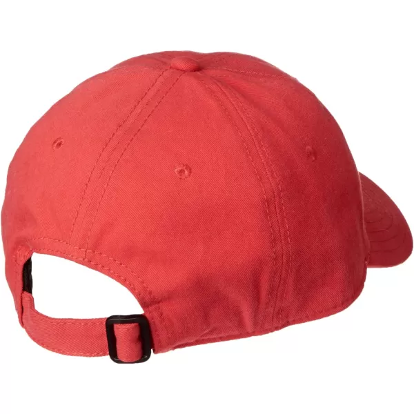 imageOakley Mens 6 Panel Washed Cotton HatRed Line