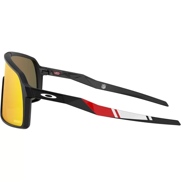 imageOakley Mens Baltimore Ravens Sutro SunglassesMatte BlackPrizm Ruby