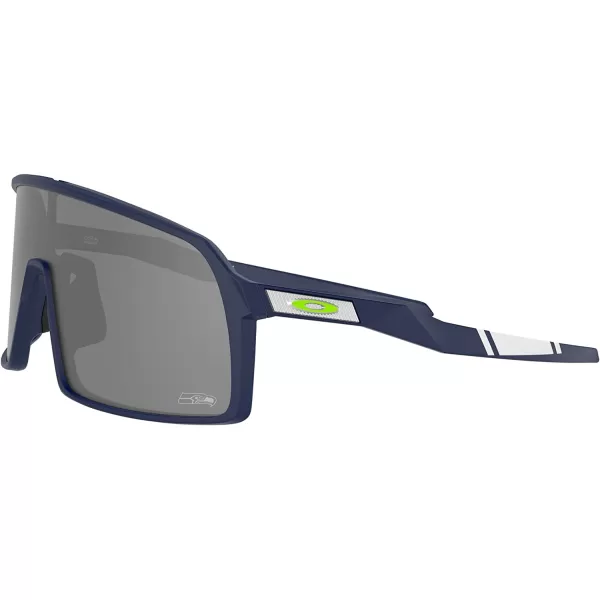 imageOakley Mens Baltimore Ravens Sutro SunglassesMatte NavyPrizm Black
