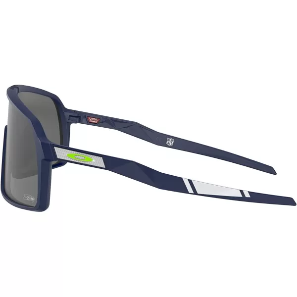 imageOakley Mens Baltimore Ravens Sutro SunglassesMatte NavyPrizm Black