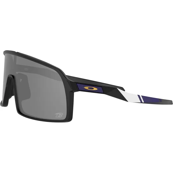 imageOakley Mens Baltimore Ravens Sutro SunglassesNfl 2020 Bal Matte BlackPrizm Black