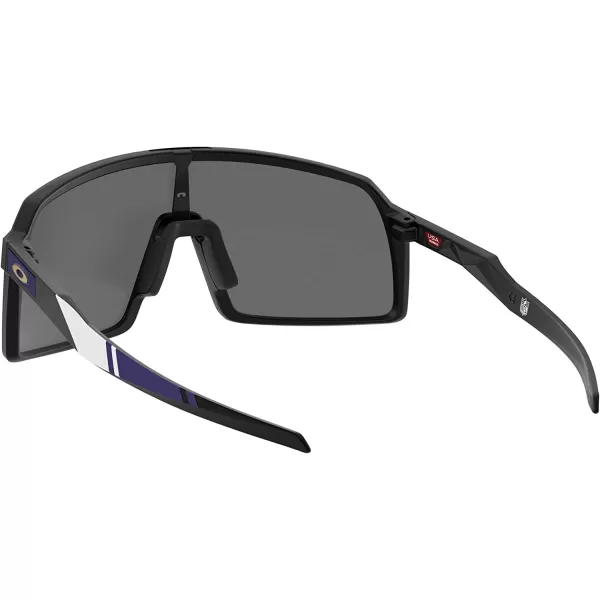imageOakley Mens Baltimore Ravens Sutro SunglassesNfl 2020 Bal Matte BlackPrizm Black