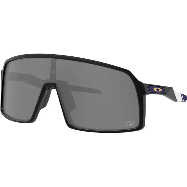 imageOakley Mens Baltimore Ravens Sutro SunglassesNfl 2020 Bal Matte BlackPrizm Black