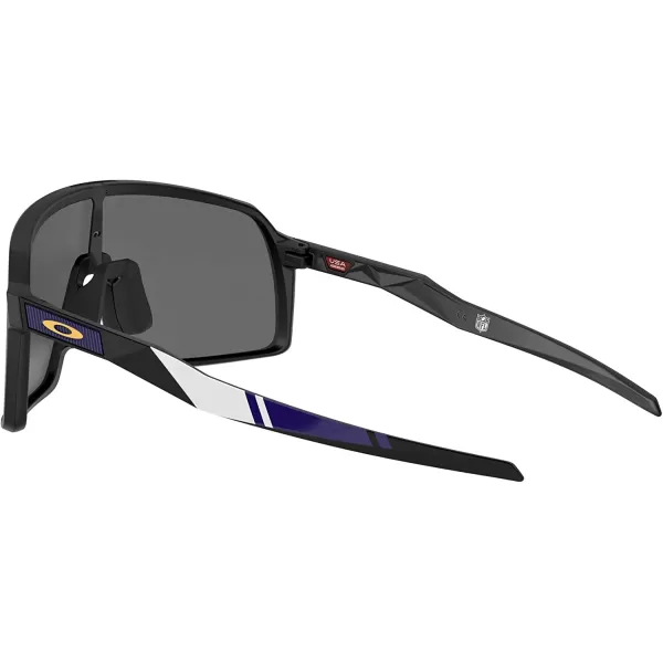 imageOakley Mens Baltimore Ravens Sutro SunglassesNfl 2020 Bal Matte BlackPrizm Black