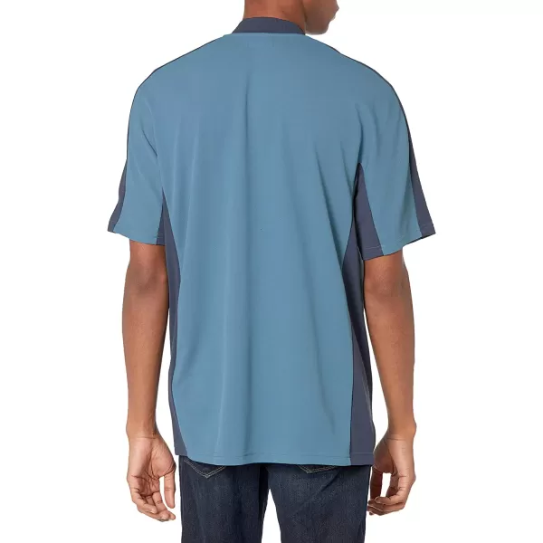 imageOakley Mens Bomber Collar Piquet PoloAlien Blue