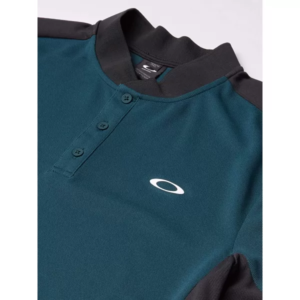 imageOakley Mens Bomber Collar Piquet PoloPlanet