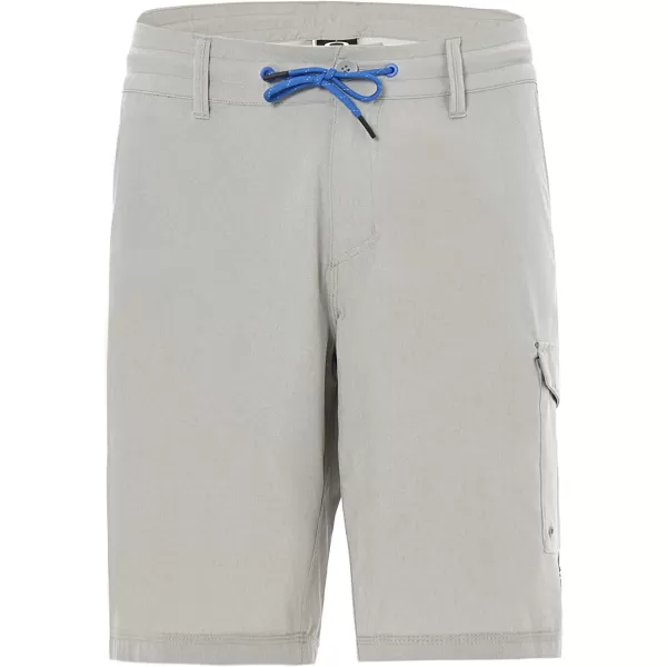 imageOakley Mens Cargo Hybrid 21 Short  4Way Stretch Fabric  HydroFree Technology  Sport Shorts for MenStone Gray