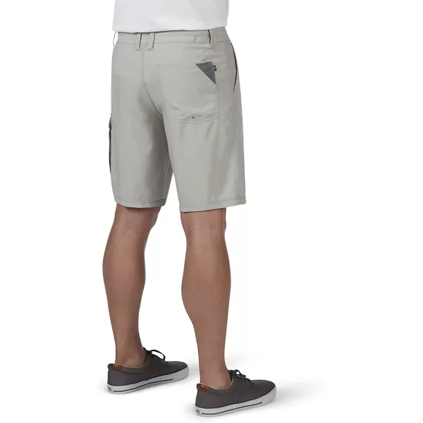 imageOakley Mens Cargo Hybrid 21 Short  4Way Stretch Fabric  HydroFree Technology  Sport Shorts for MenStone Gray