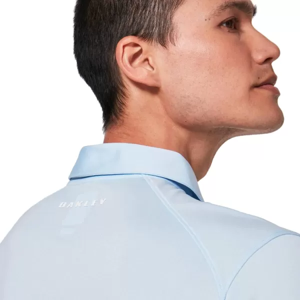 imageOakley Mens Divisional Polo 20Light Blue Breeze