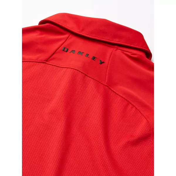 imageOakley Mens Dynamic PoloHigh Risk Red