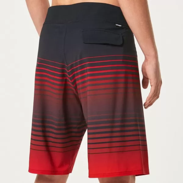 imageOakley Mens Fade Out 21 Rc BoardshortBlackRed Stripes