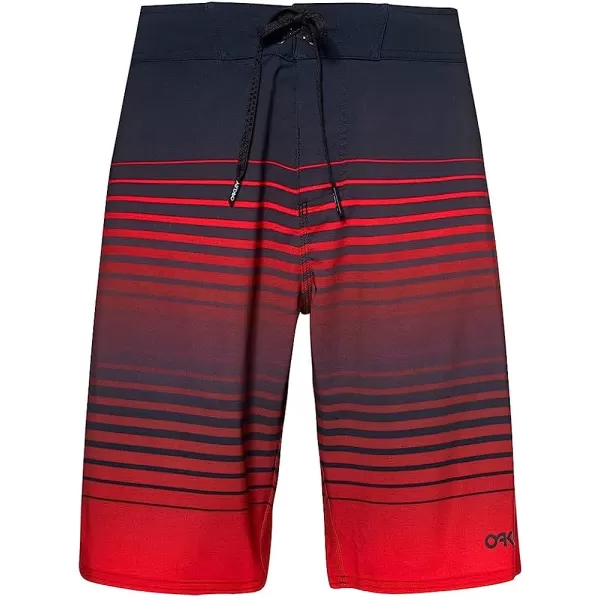 imageOakley Mens Fade Out 21 Rc BoardshortBlackRed Stripes