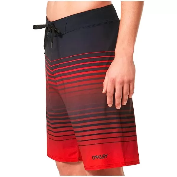 imageOakley Mens Fade Out 21 Rc BoardshortBlackRed Stripes