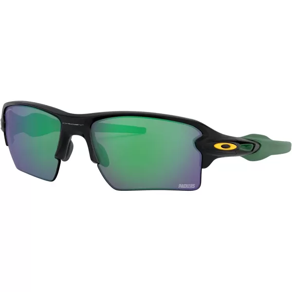 imageOakley Mens Flak 20 XL Rectangular SunglassesGreen Bay Packers