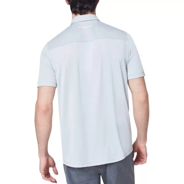 imageOakley Mens Geometric Swing PoloFog Grey