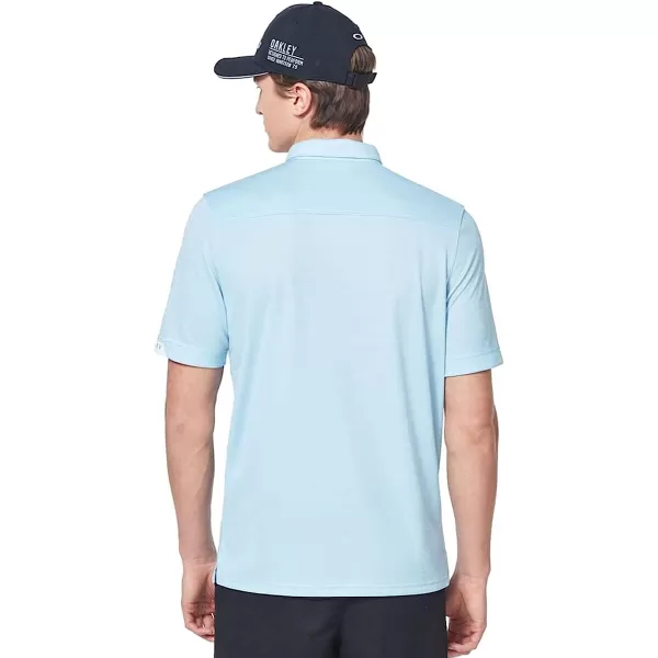 imageOakley Mens Gravity Short Sleeve Polo 20Aviator Blue