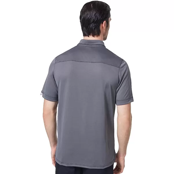imageOakley Mens Gravity Short Sleeve Polo 20Blackout