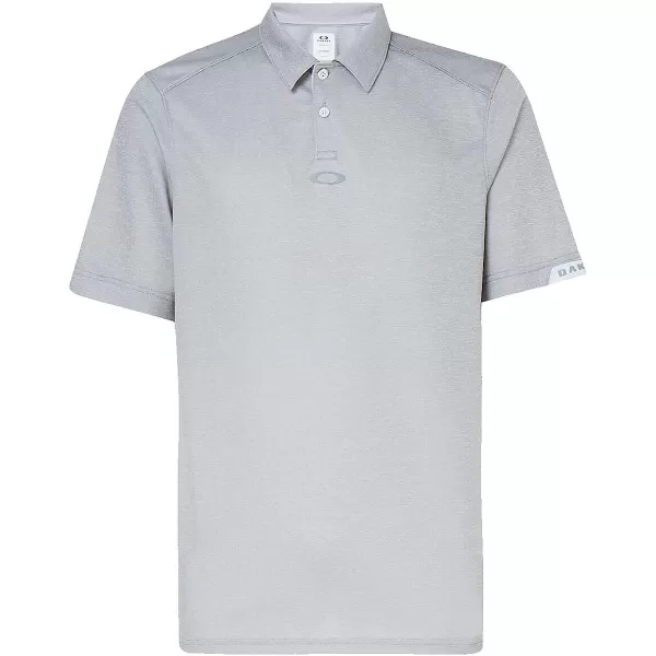imageOakley Mens Gravity Short Sleeve Polo 20Fog Grey