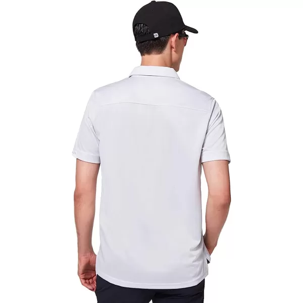 imageOakley Mens Gravity Short Sleeve Polo 20White