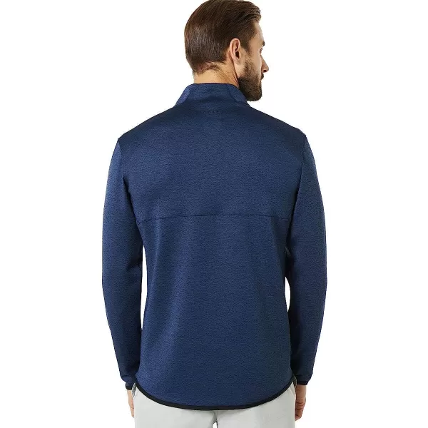 imageOakley Mens Half Zip Golf FleeceDark Blue Med Heather