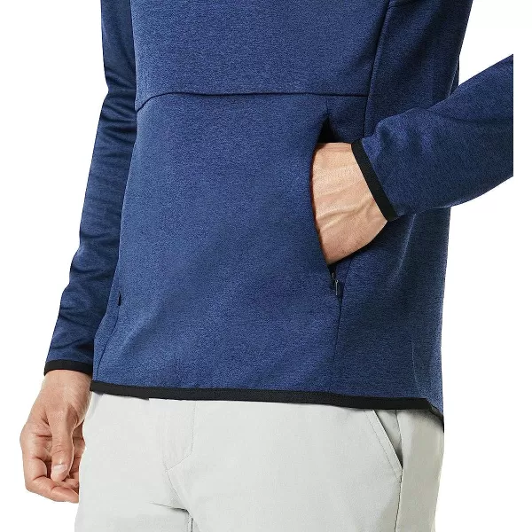 imageOakley Mens Half Zip Golf FleeceDark Blue Med Heather