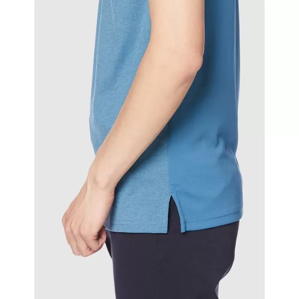 imageOakley Mens Icon Bi Color PoloInterstellar Blue