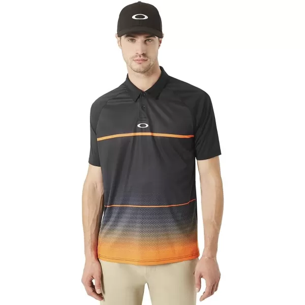 imageOakley Mens Moto Fade PoloBlackout