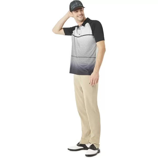imageOakley Mens Moto Fade PoloLight Grey