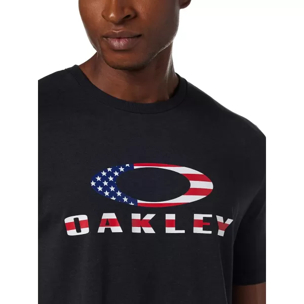 imageOakley Mens O Bark ShirtBlackAmerican Flag