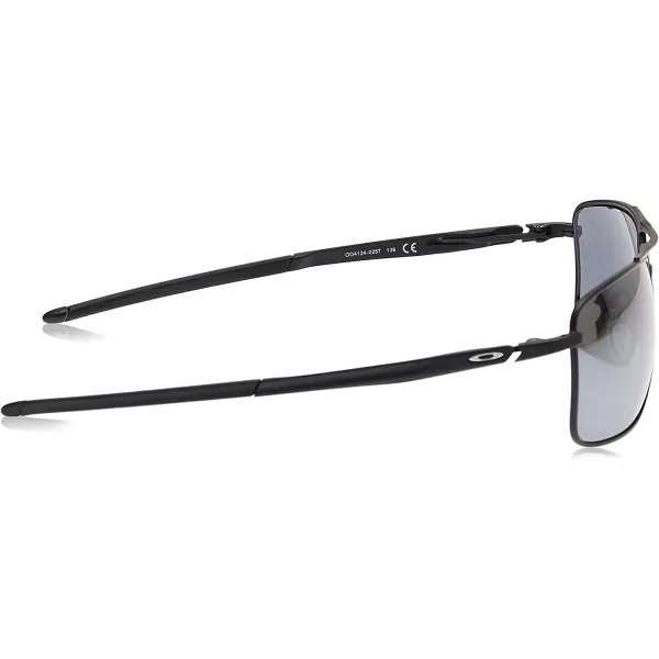 imageOakley Mens OO4124 Gauge 8 Rectangular Sunglasses Matte BlackPrizm Black Polarized 62 mmOakley Mens OO4124 Gauge 8 Rectangular Sunglasses Matte BlackPrizm Black Polarized 62 mm