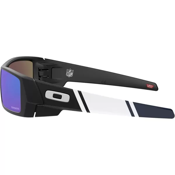 imageOakley Mens OO9014 Gascan NFL 2020 Collection Rectangular Sunglasses Matte BlackPrizm Sapphire 60 mmOakley Mens OO9014 Gascan NFL 2020 Collection Rectangular Sunglasses Matte BlackPrizm Sapphire 60 mm