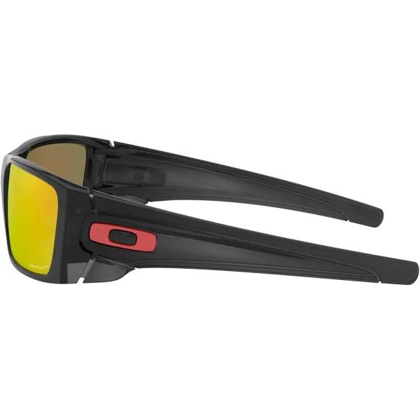 imageOakley Mens OO9096 Fuel Cell Wrap SunglassesBlack InkPrizm Ruby Polarized