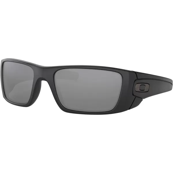 imageOakley Mens OO9096 Fuel Cell Wrap SunglassesCerakote Graphite BlackBlack Iridium Polarized