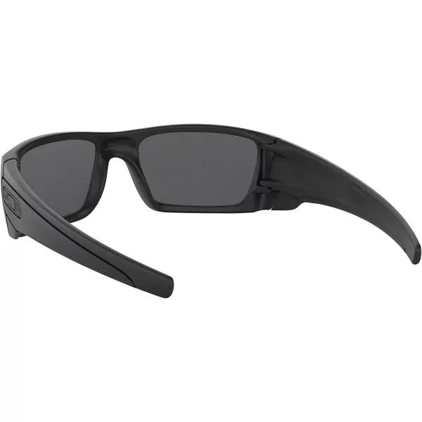 imageOakley Mens OO9096 Fuel Cell Wrap SunglassesCerakote Graphite BlackBlack Iridium Polarized