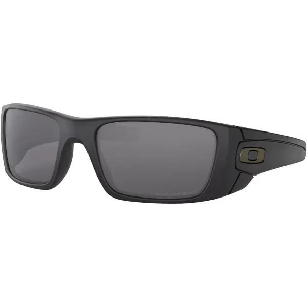 imageOakley Mens OO9096 Fuel Cell Wrap SunglassesMatte BlackGrey Polarized
