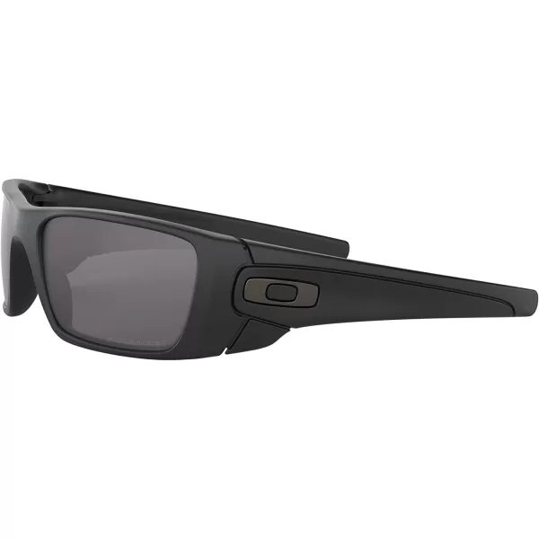 imageOakley Mens OO9096 Fuel Cell Wrap SunglassesMatte BlackGrey Polarized