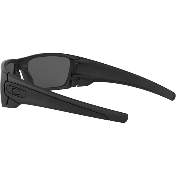 imageOakley Mens OO9096 Fuel Cell Wrap SunglassesMatte BlackPrizm Black Polarized
