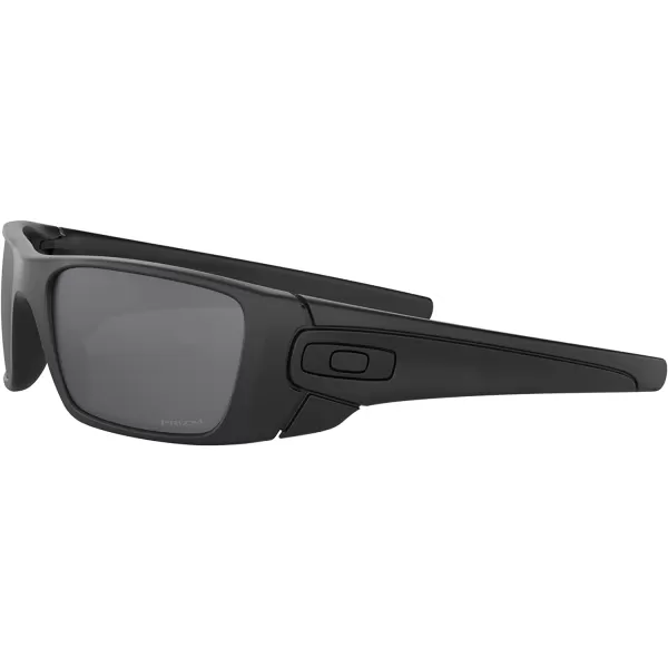 imageOakley Mens OO9096 Fuel Cell Wrap SunglassesMatte BlackPrizm Black Polarized