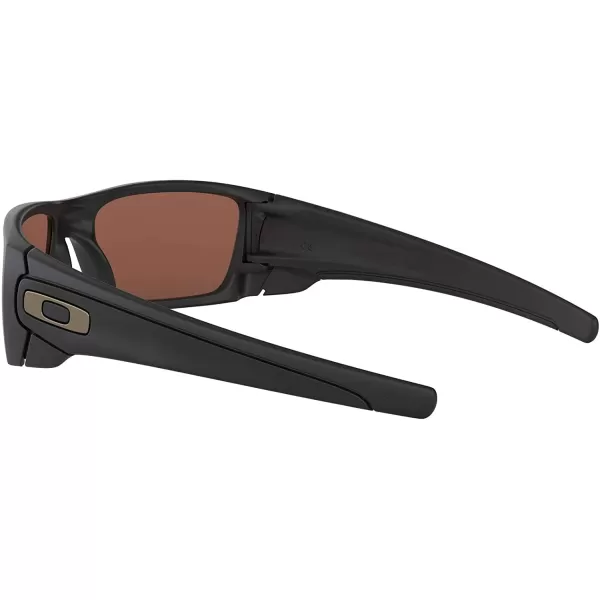 imageOakley Mens OO9096 Fuel Cell Wrap SunglassesMatte BlackPrizm Deep Water Polarized