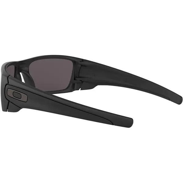imageOakley Mens OO9096 Fuel Cell Wrap SunglassesMatte BlackPrizm Grey Polarized