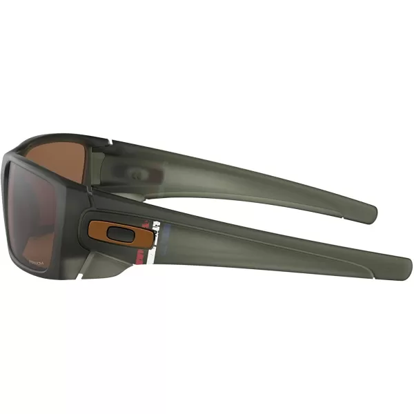 imageOakley Mens OO9096 Fuel Cell Wrap SunglassesMatte Olive InkPrizm Tungsten