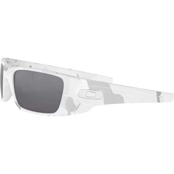 imageOakley Mens OO9096 Fuel Cell Wrap SunglassesMulti Camo AlpineBlack Iridium