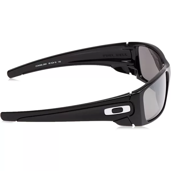 imageOakley Mens OO9096 Fuel Cell Wrap SunglassesPolished BlackPrizm Black