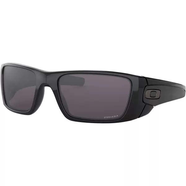 imageOakley Mens OO9096 Fuel Cell Wrap SunglassesPolished BlackPrizm Grey
