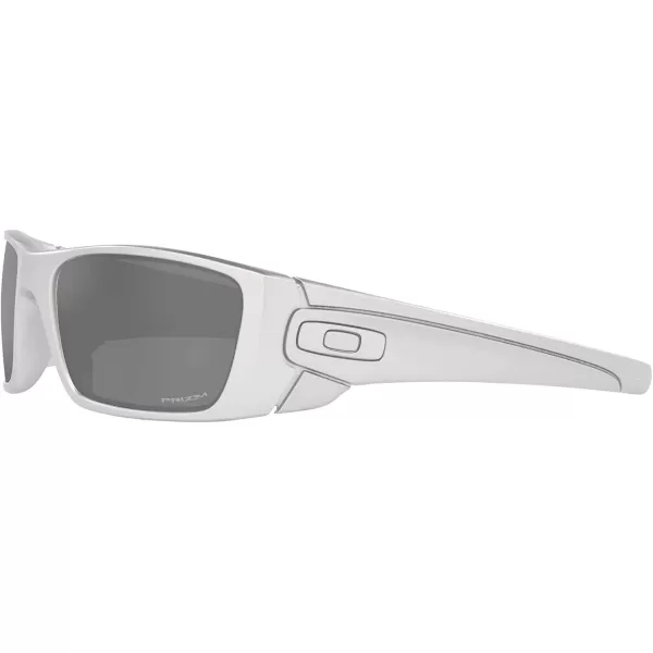 imageOakley Mens OO9096 Fuel Cell Wrap SunglassesX SilverPrizm Black