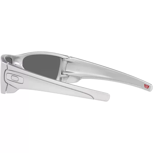 imageOakley Mens OO9096 Fuel Cell Wrap SunglassesX SilverPrizm Black