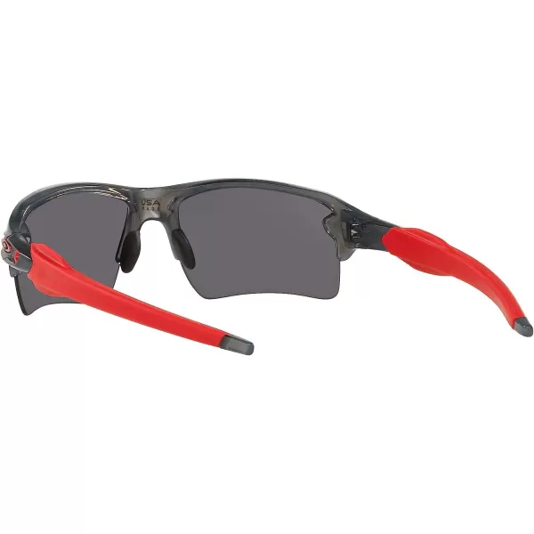 imageOakley Mens OO9188 Flak 20 XL Rectangular Sunglasses Grey SmokeBlack Iridium 59 mmOakley Mens OO9188 Flak 20 XL Rectangular Sunglasses Grey SmokeBlack Iridium 59 mm
