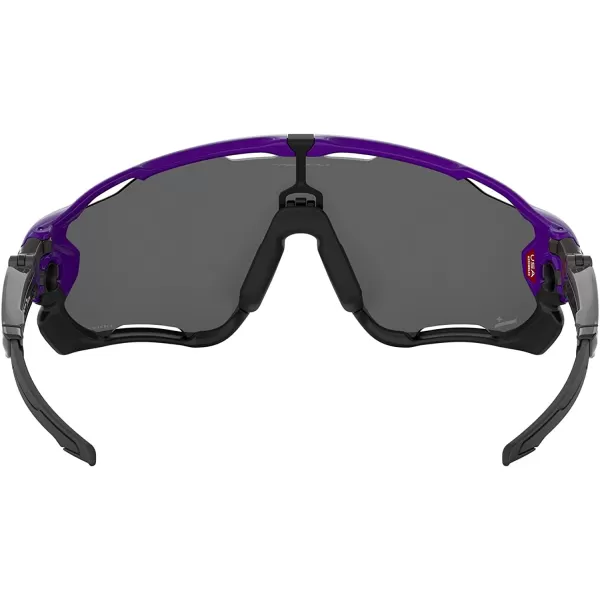 imageOakley Mens OO9290 Jawbreaker Shield SunglassesElectric PurplePrizm Black