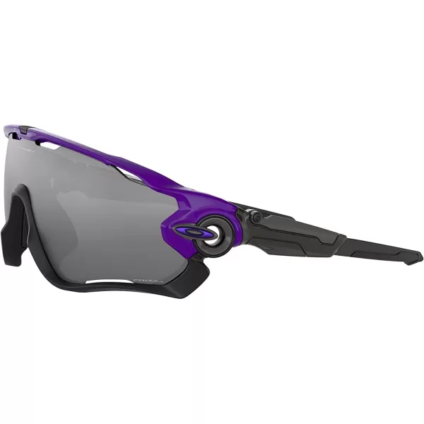 imageOakley Mens OO9290 Jawbreaker Shield SunglassesElectric PurplePrizm Black