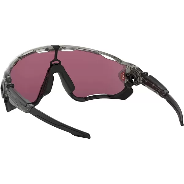 imageOakley Mens OO9290 Jawbreaker Shield SunglassesGrey InkPrizm Road Jade